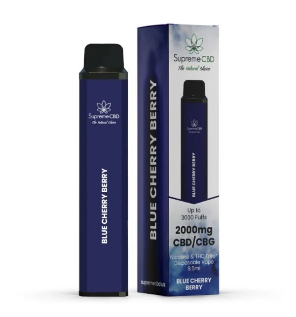 CBD Disposable Vape – Blue Cherry Berry (2000mg)