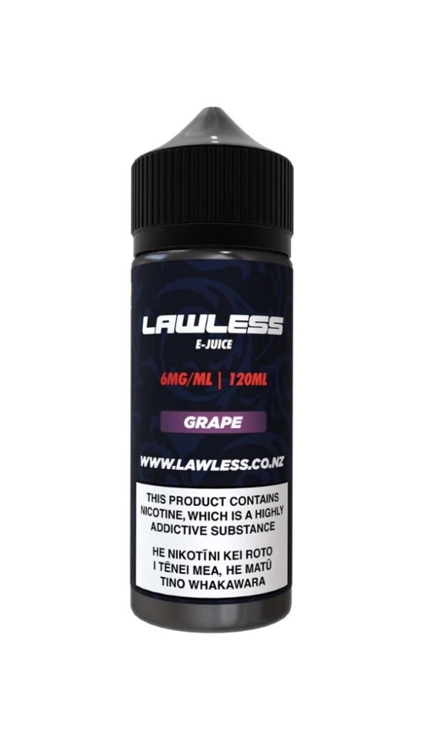 Grape E-liquid By Lawless Vape - Image 2